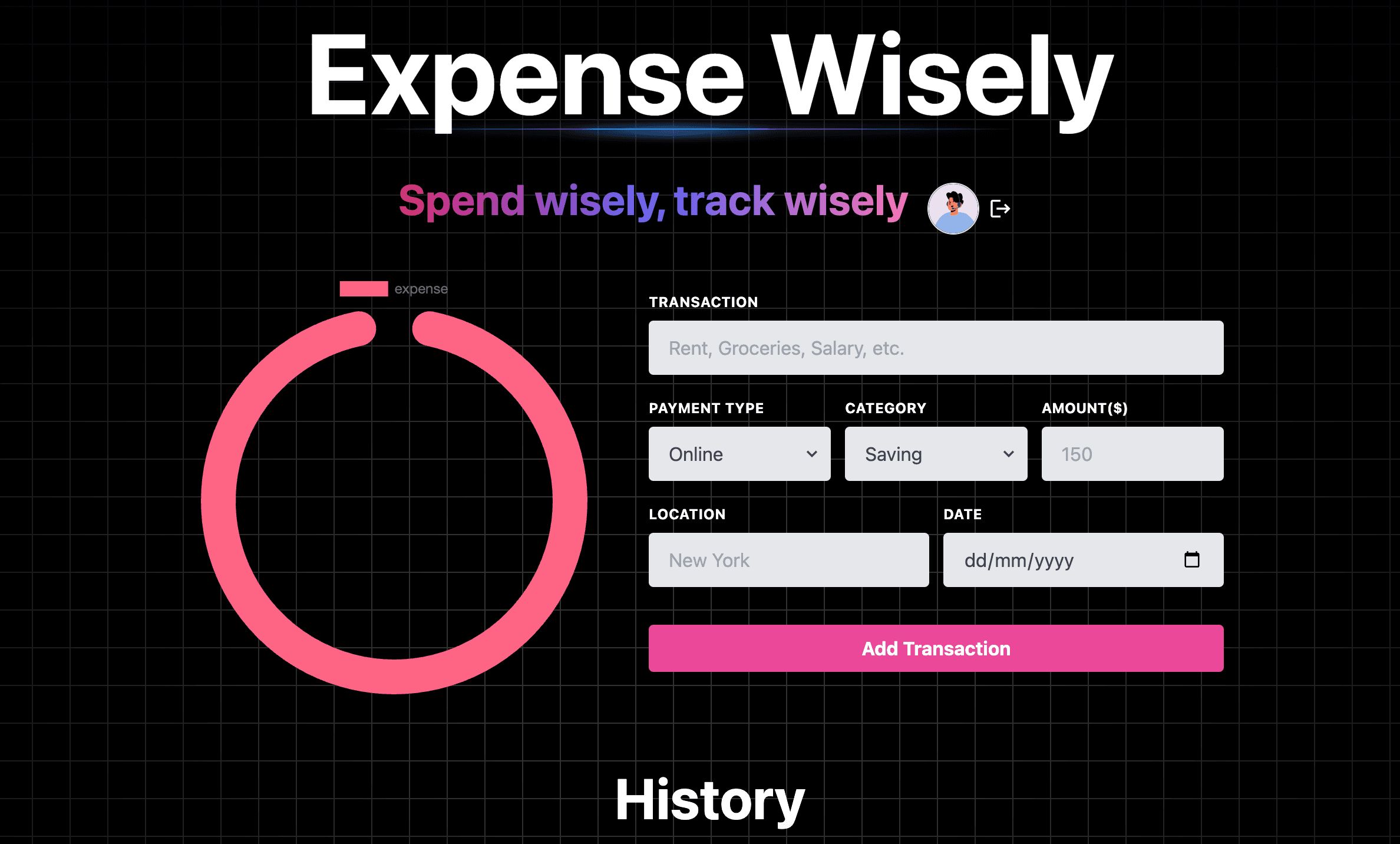 Personal Expense Tracker